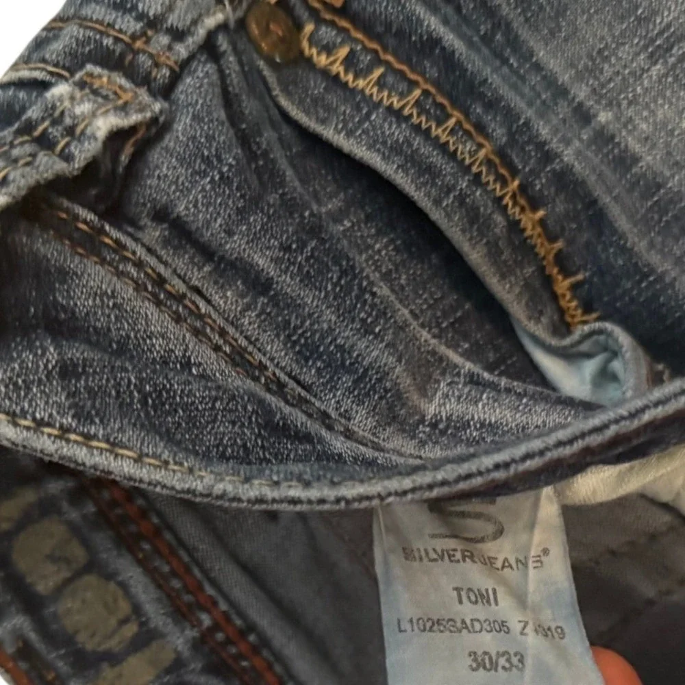 Silver‎ Jeans Co Medium Wash Blue Toni Mid Rise Bootcut Jeans Women's 30/33